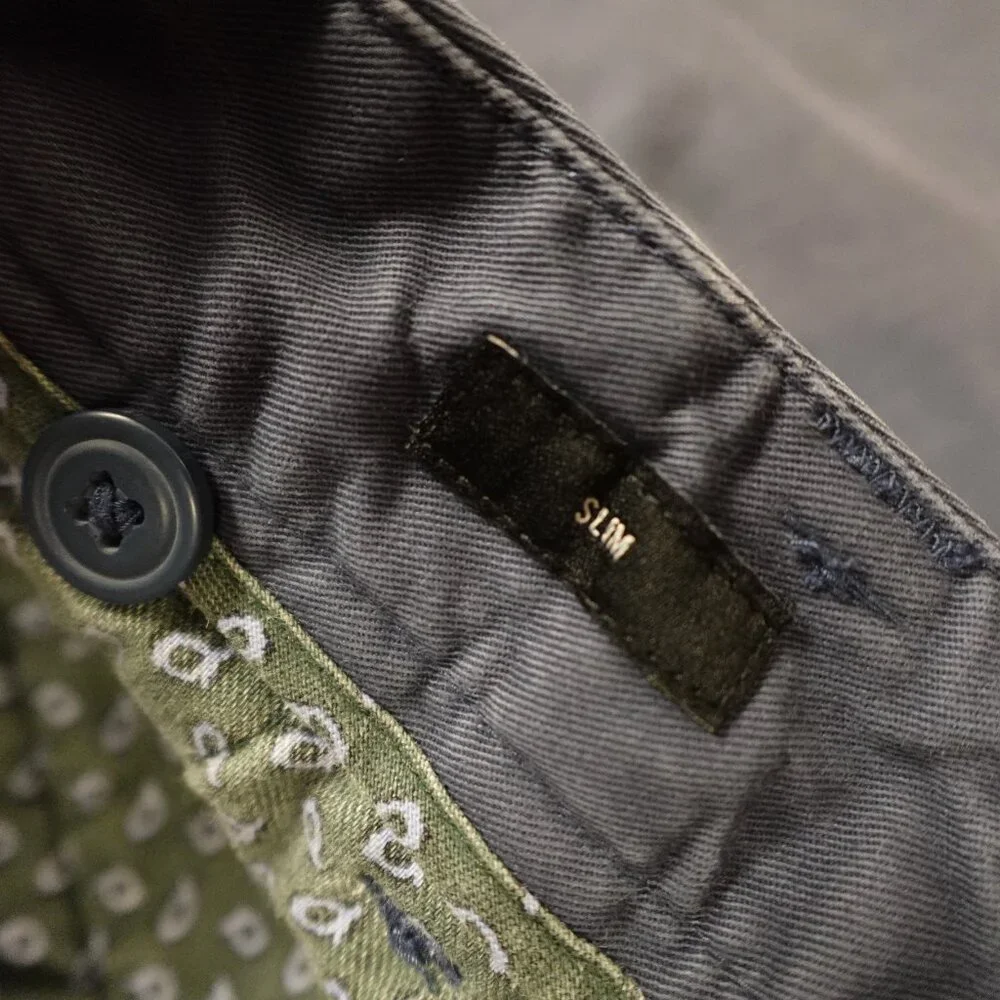 Bonobos Slim Fit Stretch‎ Washed Chino Pants Men's Size 33x32 Blue